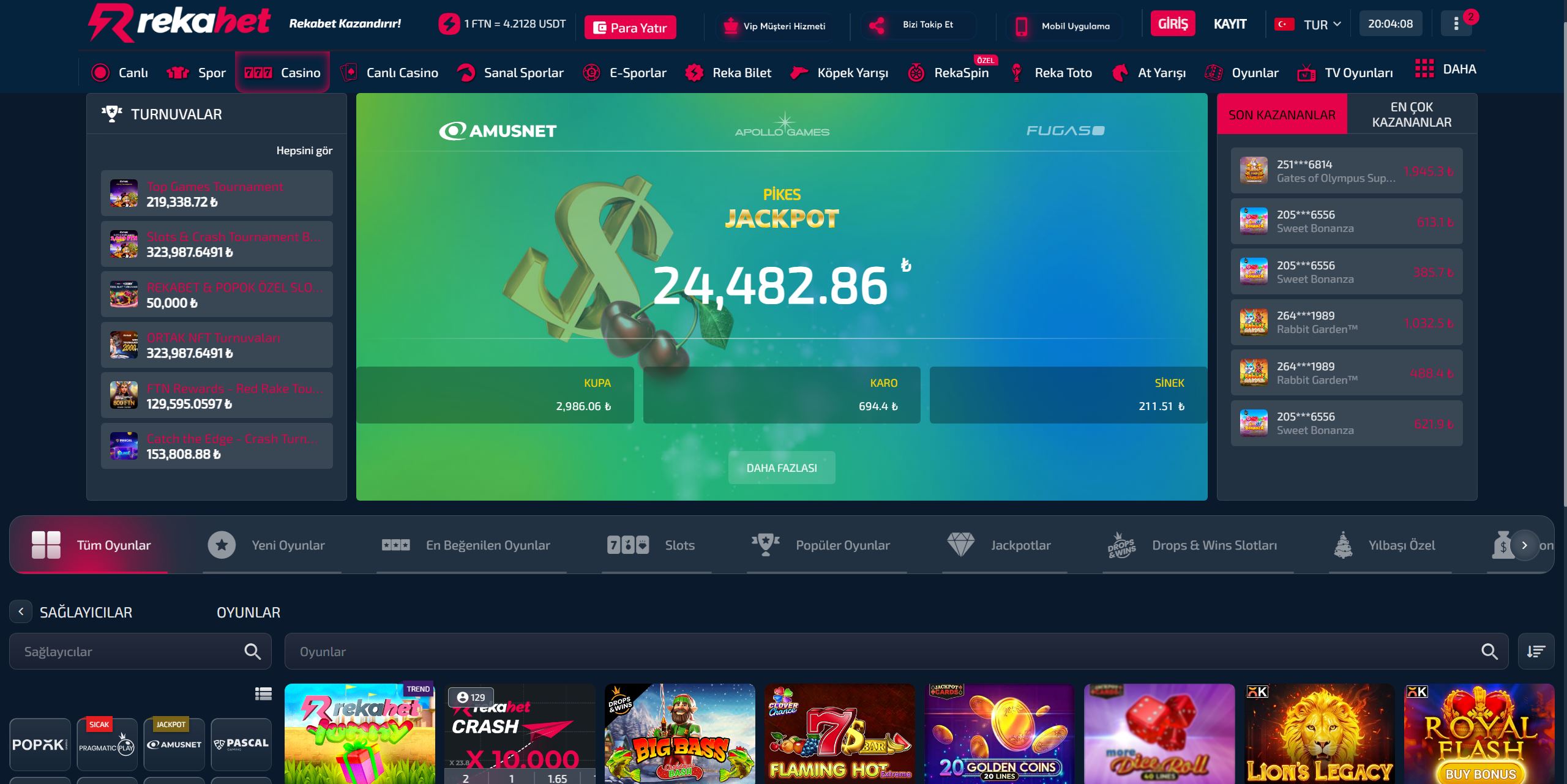 Rekabet slot oyunları